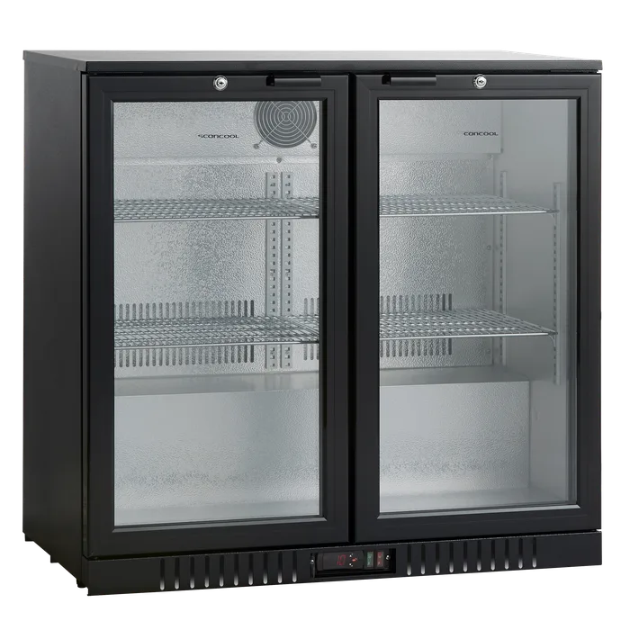 Ledusskapis-vitrīna 158L SC 211 HDE